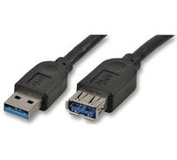 AKASA AK-CBUB02-15BK LEAD, USB 3.0,A MALE - A FEMALE,1.5M