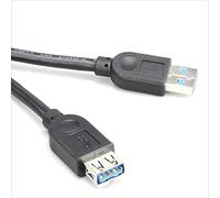 Akasa AK-CBUB02-15BK USB 3.0 SuperSpeed 5Gbps Type A Cable Extension(150cm)