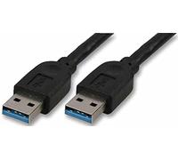 Akasa AK-CBUB03-15BK USB 3.0 SuperSpeed 5Gbps Type A to A Cable - Black(150cm)