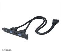 Akasa USB 3.0 Internal Adapter Cable with PCI bracket