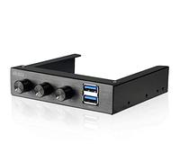 Akasa AK-FC-06U3BK USB 3.0 Ports Fan Speed Controller