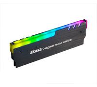 Akasa AK-MX248 computer cooling system Memory module Heatsink/Radiatior Black
