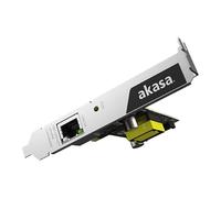 Akasa AK-PCCE25-02 2.5G PCIe Network Card with PoE, upto 25.5W, Windows/Linux