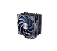 Akasa Alucia H4 Processor Air cooler 12 cm Black, Blue 1 pc(s)