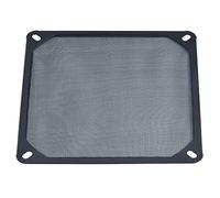 Akasa Aluminium Fan Filter | Computer Cooler Fan Dust Filter | Case Cover | Dustproof | Fine Mesh Grill | Black | 140mm | GRM140-AL01-BK