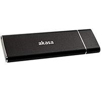 Akasa External Enclosure USB 3.1 M.2 SSD Aluminium Case - Black AK-ENU3M2-02