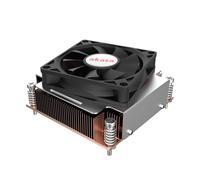 Akasa Intel LGA1700 Processor Hybrid cooler 7 cm Black, Copper, Grey 1 pc(s)