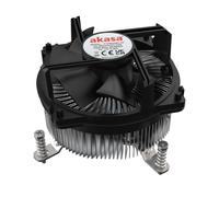 Akasa Intel LGA1700 Processor Hybrid cooler 9 cm Aluminium, Black 1 pc(s)