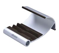 Akasa Leo | Tablet Stand | Aluminium | Anti-slip | Scratch Protection | Brown | AK-NC054-BR