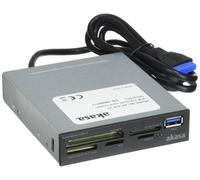 Akasa Usb 3.0 Multi Card Reader Supports Cf/Ms/Sd/Microsd Uhs-Ii Cards 3.5" Inte