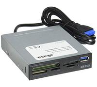 Akasa Usb 3.0 Multi Card Reader Supports Cf/Ms/Sd/Microsd Uhs-Ii Cards 3.5" Inte