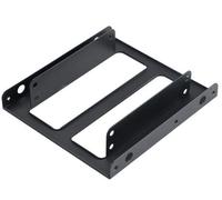 Akasa Mounting adapter allows a 2.5" SSD or HDD to fit into a 3.5" PC drive bay.