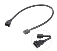 30cm Akasa Fan Extension Cable 4 pin to 4 pin