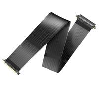 AKASA - Riser Black XL PCI-Express 3.0 x16 Riser Cable, 1m