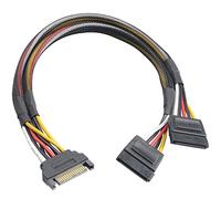 Akasa SATA Power Splitter | 15 Pin | 30cm | AK-CBPW05-30