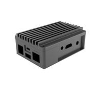 Akasa Skyline 3 Pro, Aluminium fanless case for ASUS Tinker Board 3 and 3S, Features full I/O opening support. Perfect for digital signage, IoT, healthcare and smart retail applications, A-RA17-M1B