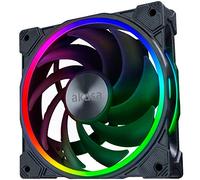 Akasa Soho AR 120mm 2000RPM PWM Addressable RGB LED Fan, 4-Pin Fan & 3-Pin ARGB