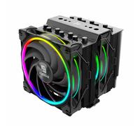 Akasa SOHO H7 Processor Air cooler 12 cm Black 1 pc(s)