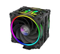 Akasa SOHO Processor Air cooler 12 cm Black 1 pc(s)