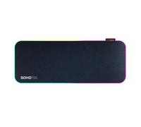 Akasa SOHO RXL High Precision RGB Gaming Mouse Pad | Large Gaming Mat with 9 RGB Modes | Water-Resistant | Anti-Slip Base | USB Powered | 780x300x4 mm