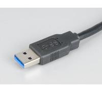 Akasa USB 3.0 A to A USB cable 1.5 m USB A Black