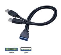 Akasa USB 3.0 Header Adaptor - 30 cm