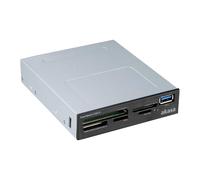 Akasa USB 3.0 Multi Card Reader, Supports CF/MS/SD/MicroSD UHS-II Cards for PC