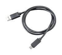 Akasa USB A/USB C, 1 m USB cable USB 3.2 Gen 2 (3.1 Gen 2) Black