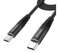 Akasa USB-C to USB-C 100W PD Charging Cable | 20V / 5A | Braided Cable | E-Marker Smart Chip | 1m | AK-CBUB54-10BK