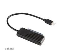 Akasa USB3.1 Gen 1 2.5 SATA SSD/HDD Adpater with Type C Plug and play