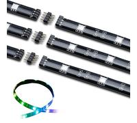 Akasa Vegas MB | RGB LED Strip Light | 50cm | Magnetic Base | 3 Pack | AK-LD05-RBKT03