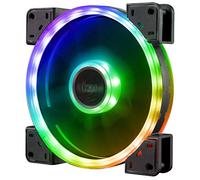 Akasa VEGAS TLY | Addressable RGB Fan | aRGB Cooling Fan | Low Noise | Dual Sided Illumination | Rubber Damping Pads | 140mm | AK-FN103