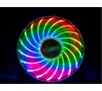 Akasa Vegas X7 Computer case Fan Black, Transparent