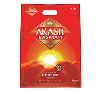 Akash Basmati Rice 5 kg | Indian Basmati Rice - Pulao/Biriyani Rice