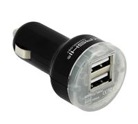Akashi 2.4A Car power supply 2 x USB Smartphones and Tablets -