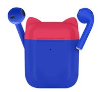 Akashi Child Bluetooth Wireless Headset Secure Volume Microphone, Blue