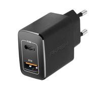 Akashi Dual power supply USB-A QC 3.0 + USB-C PD 20W Quick Charge