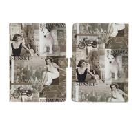 Akashi Folio Case Design Hollywood Tablets 9'' to 10'', USA Flag