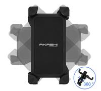 Akashi Handlebar Support 2 Wheel Smartphone 185x95mm 360 ° Rotating