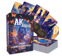 Akashic Oracle Cards: 75 Cards for Beginners, Energy Healing, Clear Karmic Influences