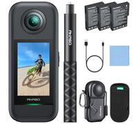 AKASO 360 Action Camera Creator Combo and Camera Carrying Case Bundle