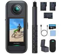 AKASO 360 Creator Combo - 360 Action Camera with 5.7K 360 Video, 72MP Photo, SuperSmooth Stabilization, Horizon Lock, AI Tracking, Invisible Selfie