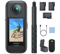 AKASO 360 Creator Combo - 360° Action Camera with 5.7K 360° Video, 72MP Photo, SuperSmooth Stabilization, Horizon Lock, AI Tracking, Invisible Selfie Stick, Touchscreen