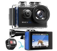 AKASO Brave 6 Plus Native 4K30FPS 20MP WiFi Action Camera with Touch Screen