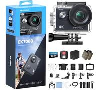 AKASO EK7000 4K30FPS Action Camera with 64GB microSDXC Memory Card