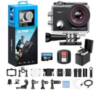 AKASO EK7000 Pro 4K Action Camera with 64GB microSDXC Memory Card