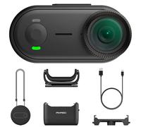 AKASO Keychain3 4K Thumb Action Camera - Ultra-Light Tiny Body Camera, 360-Min Long Battery Life, EIS Stabilization, 3m Waterproof Hands-Free POV Camera Vlog Camera for Travel, Pets, Sports (64GB)