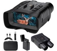 AKASO Seemor-200 Night Vision Goggles - 4K Full Color Night Vision Binoculars, App-Enabled Photo and Video Saving, AI-ISP 1000M Viewing Range,16x Digital Zoom for Camping Hunting & Security