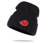 Akatsuki - Cool red Cloud Wool Cap hat Winter hat roll Cap Anime Beanie hat Sailor cappy Unisex Piece