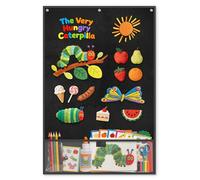 AKAYOK 24"x36" Felt Board for Classroom & Home - Flannel Story Board with Magnets, Transparent Pocket & 30 Velcro Dots | Interactive Learning, Visual Schedule, Storytelling for Teachers, Parents & Kid